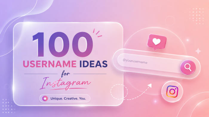 100 Username Ideas for Instagram