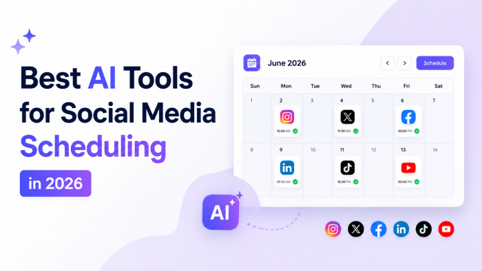 Best AI Tools for Social Media Scheduling in 2026