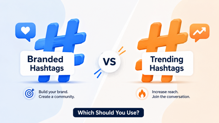 Branded Hashtags vs Trending Hashtags: Which Should You Use?