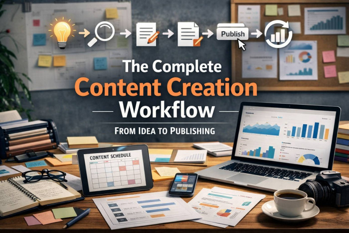 From Idea to Publishing : The Complete Content Creation Workflow