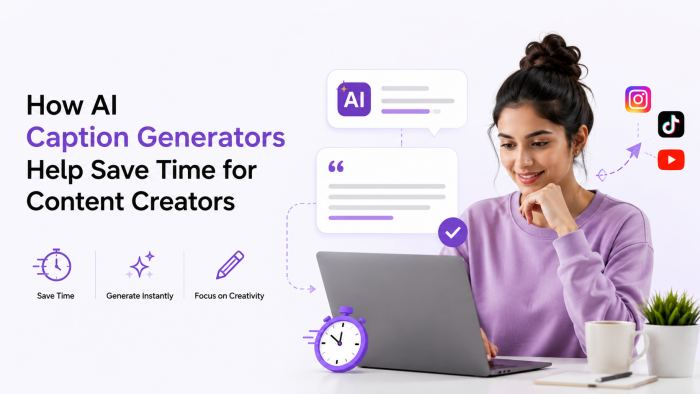 How AI Caption Generators Help Save Time for Content Creators