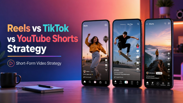 Reels vs TikTok vs YouTube Shorts Strategy: How to Build for Three Different Feeds