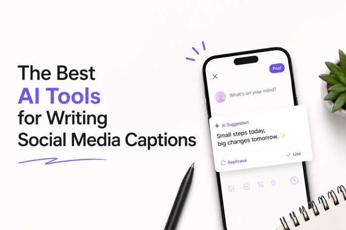 The Best AI Tools for Writing Social Media Captions