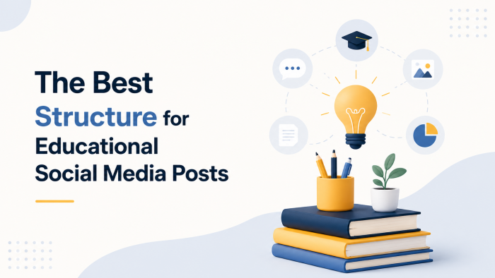 The Best Structure for Educational Social Media Posts