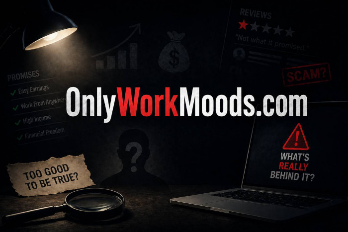 The Curious Case of OnlyWorkMoods.com : A complete look of what the site is, it promises, and what it actually delivers