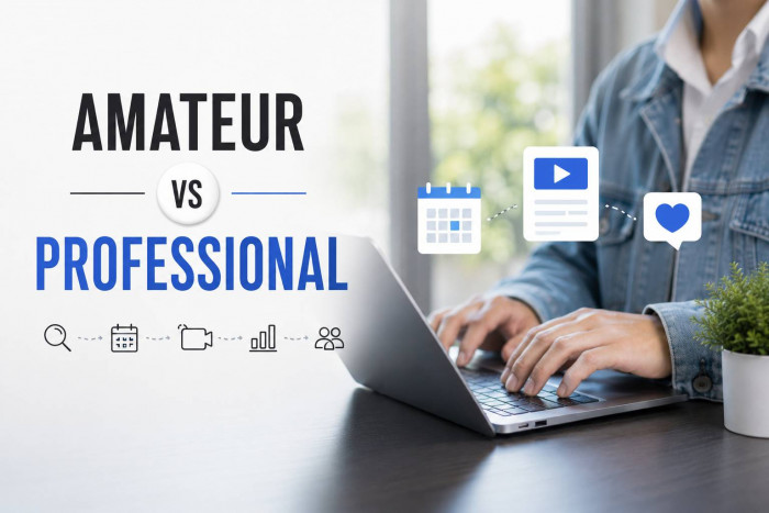 The Social Media Workflow Gap Between Amateur and Professional Creators