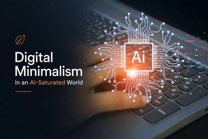 Why Digital Minimalism Is Returning in an AI-Saturated World