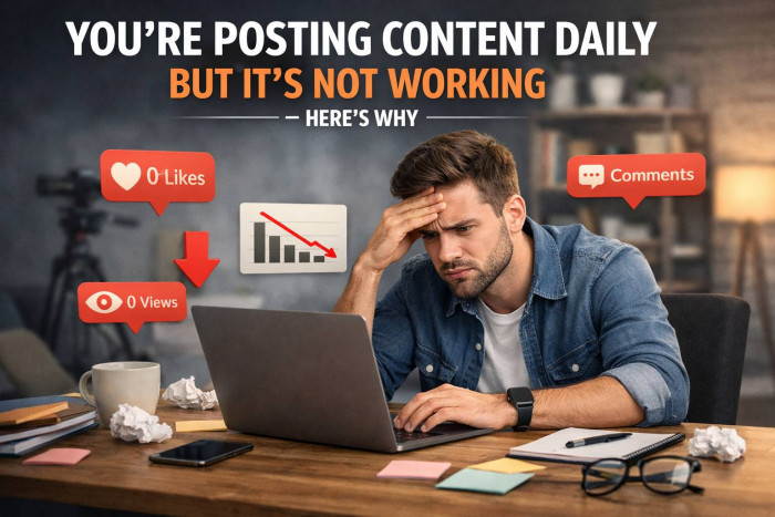 You’re Posting Content Daily But It’s Not Working - Here’s Why.